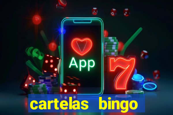 cartelas bingo bingo de palavras para imprimir